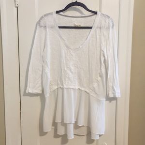 Anthropologie (Meadow Rue) peplum tunic